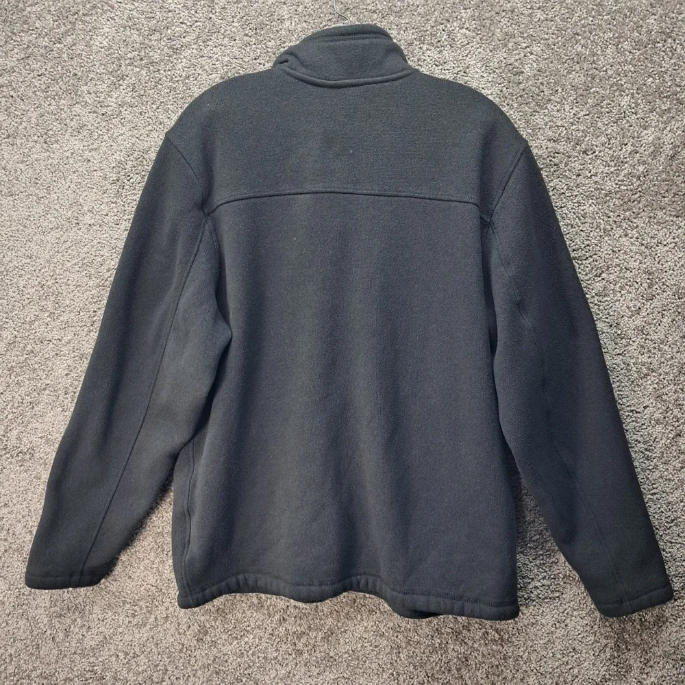 The North Face Mens Black Gordon Lyons Full Zip Fleece Jacket XL LG Energy 7607